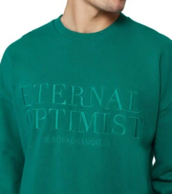 Spiritual Gangster Optimist Nova Terry Pullover Cadmium Green -Everyday Yoga 7092963803179 cadmiumgreen 4a