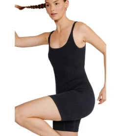 Cream Yoga Andrer Bodysuit Black