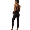 Spiritual Gangster Flaunt Dream Tech Eco Jersey 7/8 Bodysuit Black -Everyday Yoga 7092965769259 black 2a 1