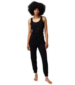 Spiritual Gangster Harmony Rib Jogger Jumpsuit Black -Everyday Yoga 7092968816683 black 1