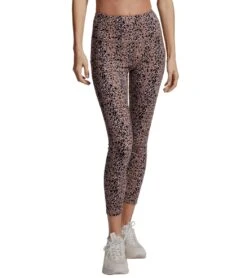 Varley Let's Go Pocket 25 Legging 2.0 Mauve Mix Speckle Animal -Everyday Yoga 7096397987883 mauvemixspeckleanimal