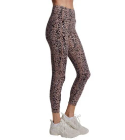 Varley Let's Go Pocket 25 Legging 2.0 Mauve Mix Speckle Animal
