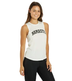 Spiritual Gangster Namaste Muscle Tank -Everyday Yoga 7096986501163 stone 2a