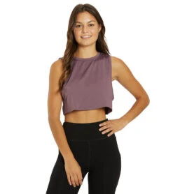 Marika Xena Tank Black Plum -Everyday Yoga 7097406947371 blackplum
