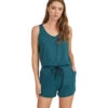 Thrive Societe Sport Romper 1 Thrive Societe Sport Romper -Everyday Yoga 7099230715947 heatherharbourblue 1a