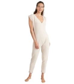 Thrive Societe Repose Jumpsuit Heather Oatmeal 7 Thrive Societe Repose Jumpsuit Heather Oatmeal -Everyday Yoga 7103157698603 heatheroatmeal