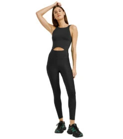 Year Of Ours Recycled Cut Out Onesie Black -Everyday Yoga 7139603480619 black