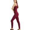 Year Of Ours Ribbed Reformer Onesie 1 Year Of Ours Ribbed Reformer Onesie -Everyday Yoga 7139603841067 darkcherry 1a