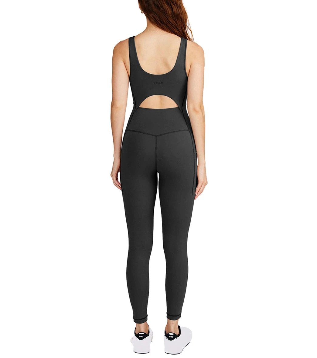 Cream Yoga Heather Jumpsuit 5 Cream Yoga Heather Jumpsuit - Image 3